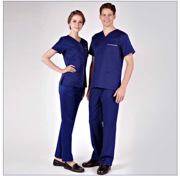 Los uniformes cómodos del oficio de enfermera del uniforme de la enfermera del OEM enfermero médico friega diseño
