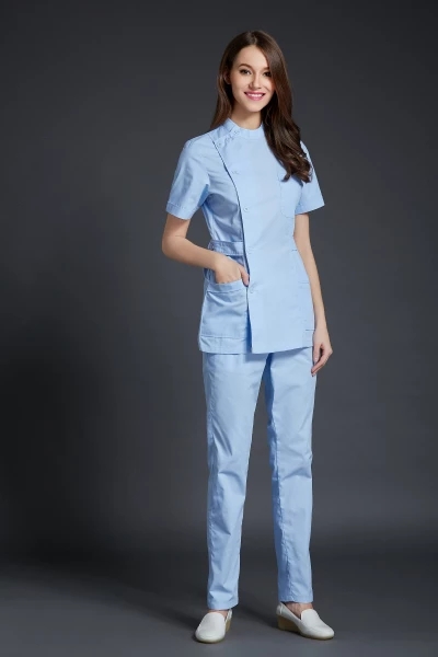 Uniformes médicos de diseño personalizado, traje de trabajo de enfermería, uniformes de hospital, traje de limpieza de enfermera