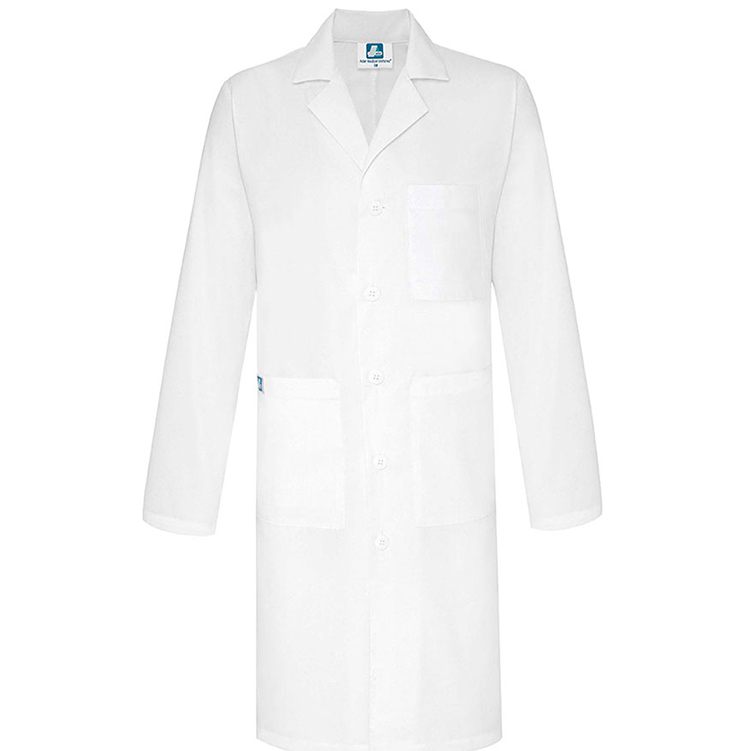 Doctor Lab Coat Blanco Laboratorio Uniforme Ocio Unisex Scrubs para Hospital