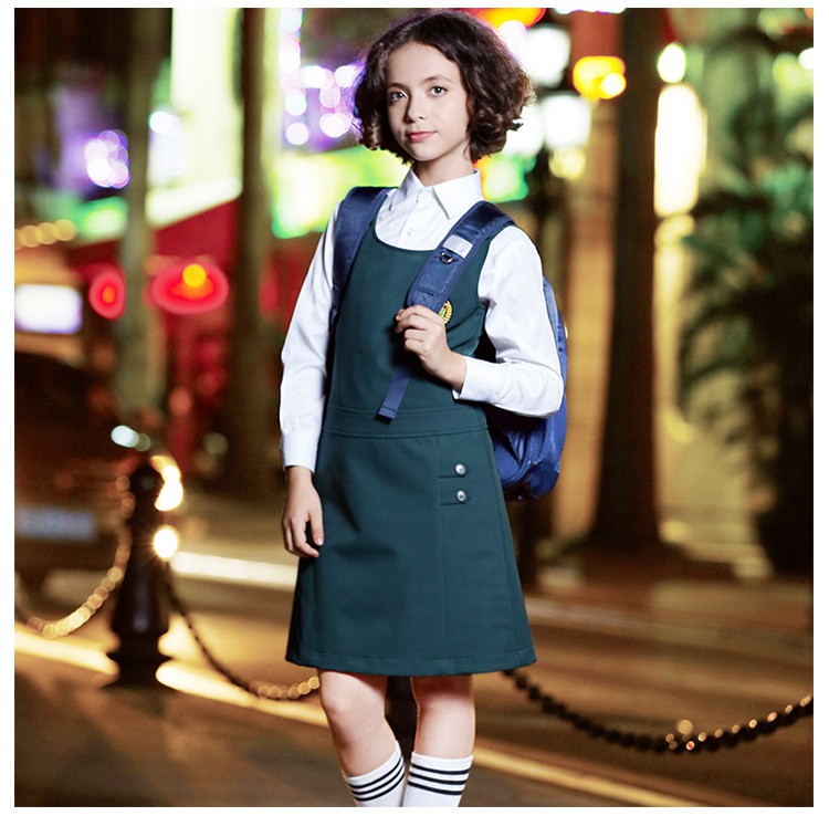 Uniforme de niña de la escuela Vestido de niña de la escuela Uniforme Niñas Escuela Pinafores