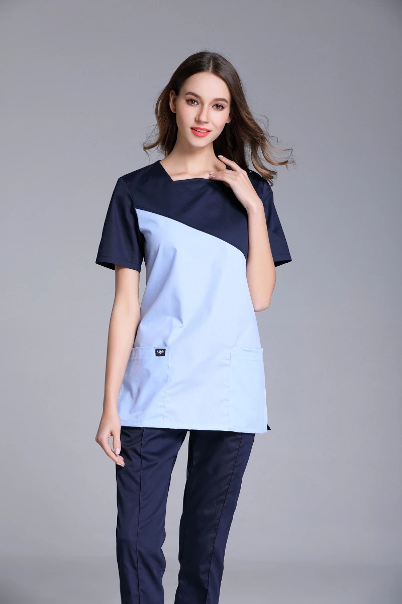 Uniforme de enfermera de diseño, traje de trabajo, uniformes de Hospital, ropa de trabajo, uniformes, parte superior y pantalones