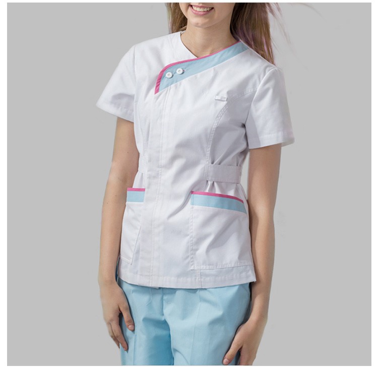 Cree los uniformes orales cómodos de la esteticista de la impresión del uniforme de enfermera de moda para requisitos particulares