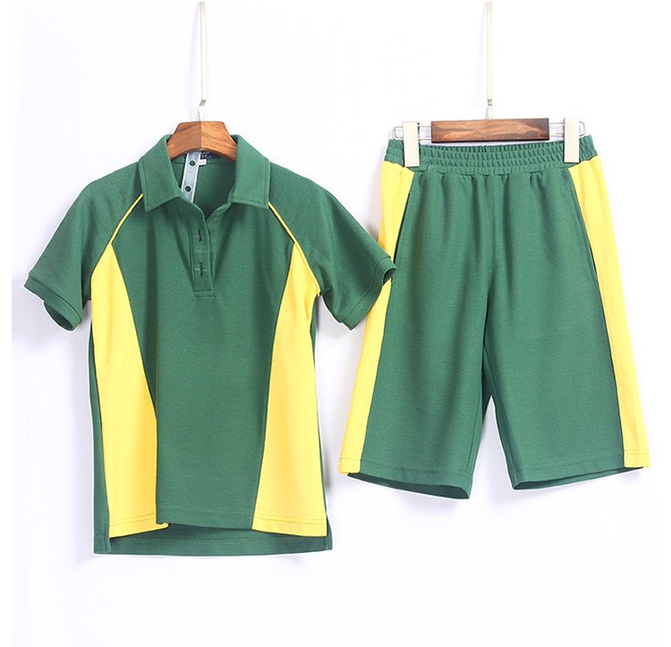 Conjunto de uniforme de entrenamiento de fútbol de manga corta unisex para niños británicos
