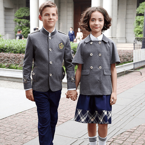 Blazer de uniformes escolares nuevos de moda al por mayor